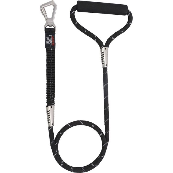 Pet Life Retract-A-Wag Shock Absorption Stitched Durable Dog Leash