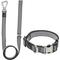 Show in main carousel: Pet Life Escapade Outdoor Series 2-in-1 Convertible Dog Leash & Collar, Grey, Small slide 1 of 4