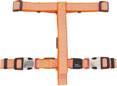 Show full view: Pet Life Escapade Outdoor Series 2-in-1 Convertible Dog Leash & Harness, Orange, Small slide 2 of 4