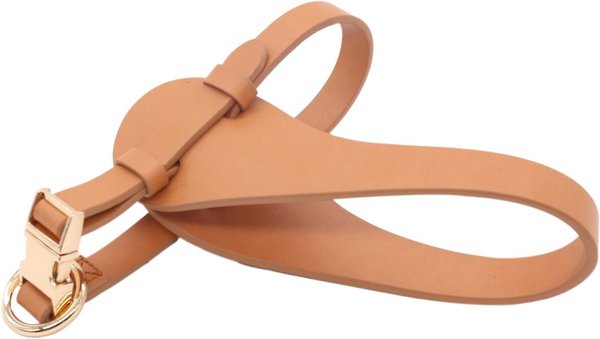 Pet Life Ever-Craft Boutique Series Designer Adjustable Leather Dog Harness, Brown, Small slide 1 of 3