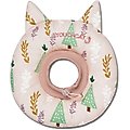 Touchcat Ringlet Licking & Scratching Adjustable Pillow Cat Neck Protector, Pink, Small