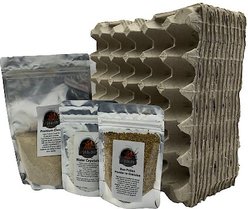 ABDragons 12 Egg Cartons, Chow, & Bee Pollen Granules Insect Housing Kit slide 1 of 5
