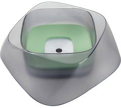 Pet Life Hydritate Anti-Puddle Dog & Cat Water Bowl, Green