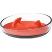 Pet Life Cirlicue Mountain Shaped Modern Slow Feeding Dog & Cat Bowl