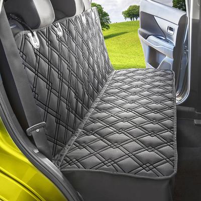 Show full view: Meadowlark Bench Seat Protector Dog & Cat Cover, Black, Standard slide 3 of 6