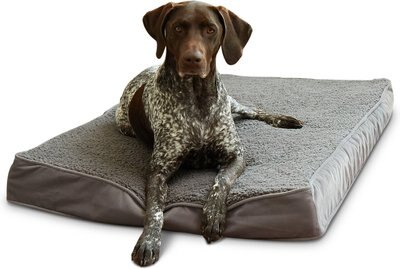 Happy Hounds Otis Orthopedic Pillow Dog Bed w/Removable Cover, Gray, slide 1 of 1