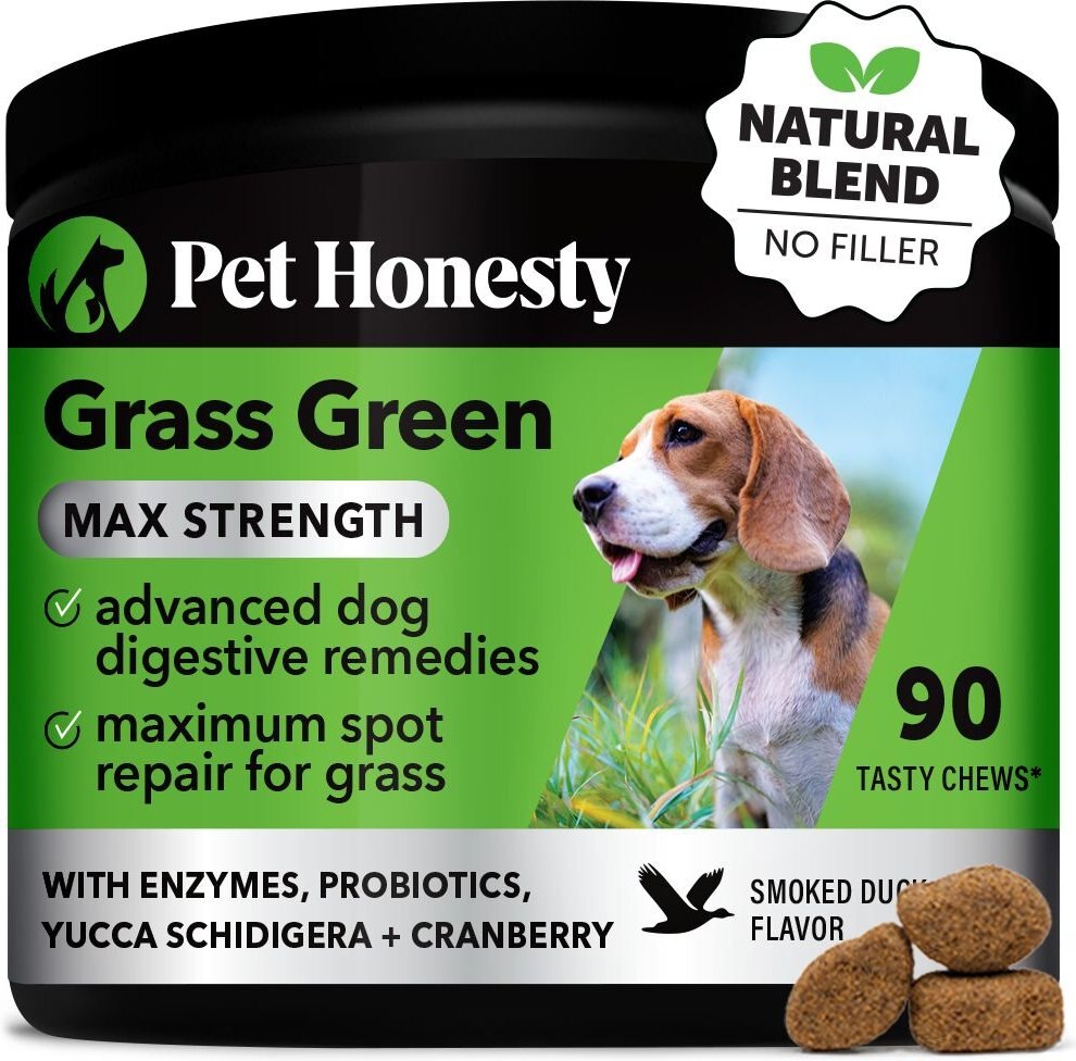 dog treats for green grass