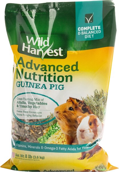 Wild Harvest Advanced Nutrition Complete & Balanced Diet Guinea Pig Food, 8-lb bag slide 1 of 8