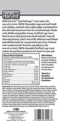 Wild Harvest Stuffed Logz Small Pet Treat, 1 count slide 2 of 7