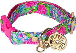 Lilly Pulitzer Bunny Business Dog Collar, Small/Medium slide 1 of 2