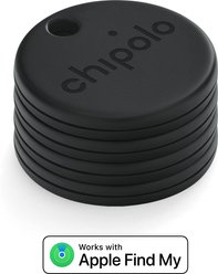 Chipolo ONE Spot Works with thenApple Find My network, Black, 4 count slide 2 of 7