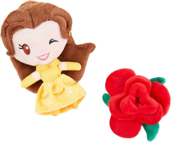 Disney Princess Belle Plush Cat Toy with Catnip, 2 count slide 1 of 4