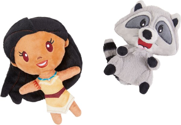 Disney Princess Pocahontas Plush Cat Toy with Catnip, 2 count slide 1 of 4