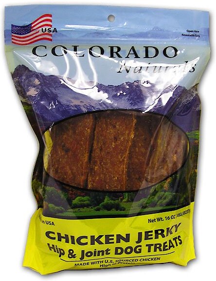Colorado Naturals Chicken Jerky Hip & Joint Dog Treats, 16-oz bag slide 1 of 1