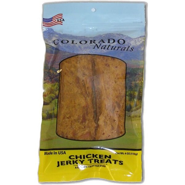 Colorado Naturals Salmon Jerky Dog Treats, 4-oz bag