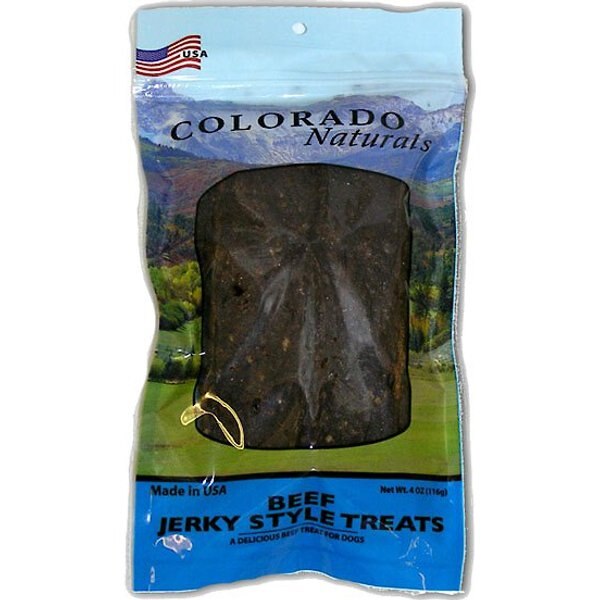 NEWMAN'S OWN Beef Jerky Original Recipe Dog Treats, 5oz bag