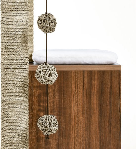 Sweet Barks 48-in Rope Cat Tree & Condo