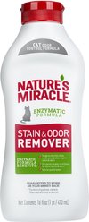Cat Enzymatic Stain Remover & Odor Eliminator, 16-oz bottle