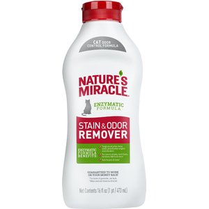 Cat Enzymatic Stain Remover & Odor Eliminator, 16-oz bottle