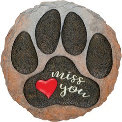 Carson Industries "Miss You" Garden Stone