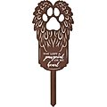 Carson Industries "Pawprint On My Heart" Memorial Garden Stake