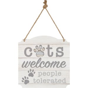 Carson Industries "Cats Welcome" Metal Wall Décor