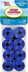 Four Paws Wee-Wee Outdoor Odor Control Heavy Duty Dog Waste Bags Refill Rolls, 120 count slide 1 of 8