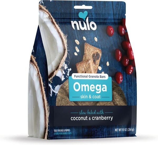 Nulo Functional Granola Omega Dog Treats, 10-oz bag slide 1 of 2