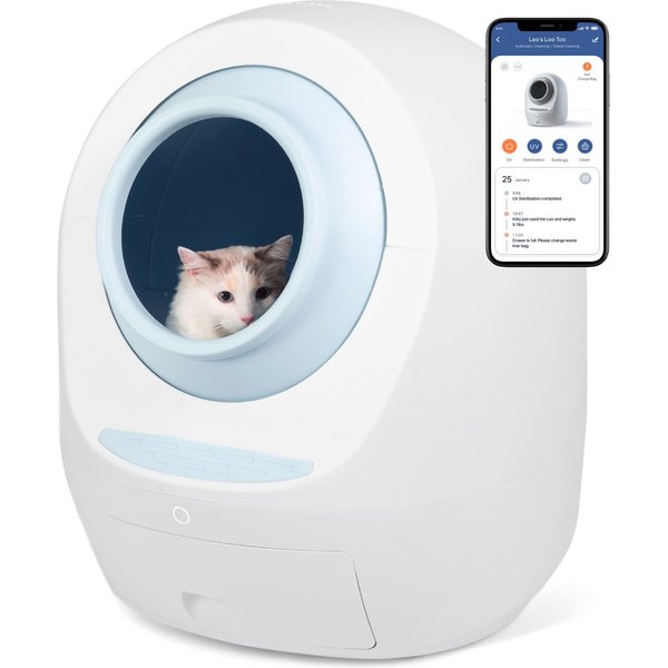 INSTACHEW PURRCLEAN Smart WiFi Enabled Covered Automatic SelfCleaning