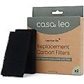 Casa Leo Leo's Loo Too Cat Replacement Filters, 2 count