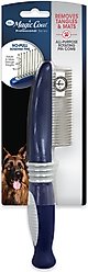 Four Paws Magic Coat Professional Series Rotating Pin Dog Comb, Blue