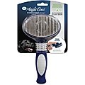 Four Paws Magic Coat Professional Series All-In-One Wet & Dry Dog Brush, Blue, Large