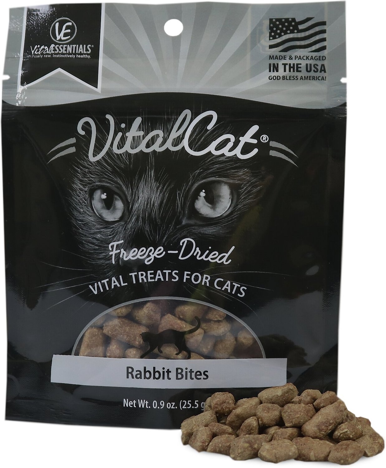 Nature's Advantage Rav'n Rabbit Cat Treats, 2-oz bag