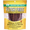Fast Pet Food Fetch Fries Organic Turkey & Sweet Potato Grain-Free Dog Treats, 5-oz bag
