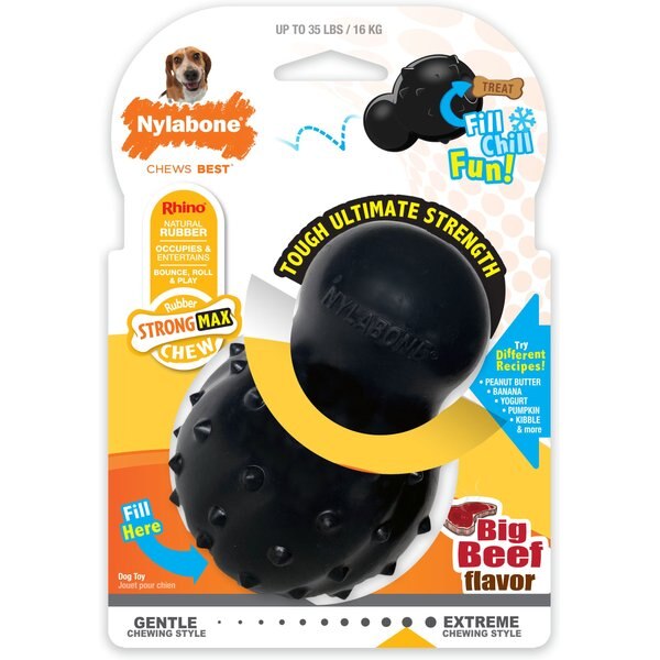 Rubber Bolt Bite Dog Chew Toy – Simply Zero