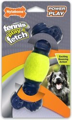 Nylabone Power Play Tennis Play 'n Fetch Interactive Dog Toy slide 1 of 9