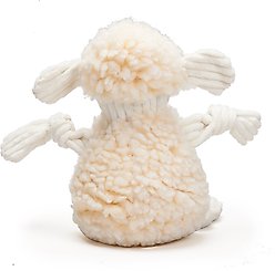 HuggleHounds HuggleFleece FlufferKnottie Louise the Lamb Dog Toy, Large slide 2 of 5