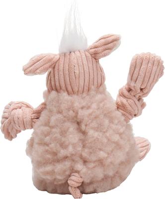 Show full view: HuggleHounds HuggleFleece FlufferKnottie Penelope the Pig Dog Toy, Small slide 2 of 6