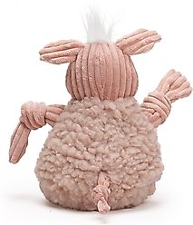 HuggleHounds HuggleFleece FlufferKnottie Penelope the Pig Dog Toy, Large slide 2 of 5