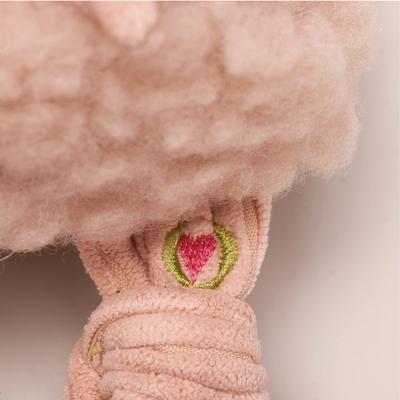 Show full view: HuggleHounds HuggleFleece FlufferKnottie Penelope the Pig Dog Toy, Large slide 4 of 6