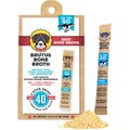 Brutus Broth Instant Bone Broth Beef Flavor Dry Dog Food Topper, 5 count