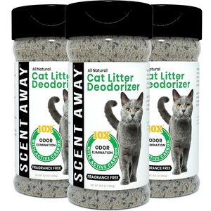 Scent Away Cat Litter Box Deodorizer, 3 count