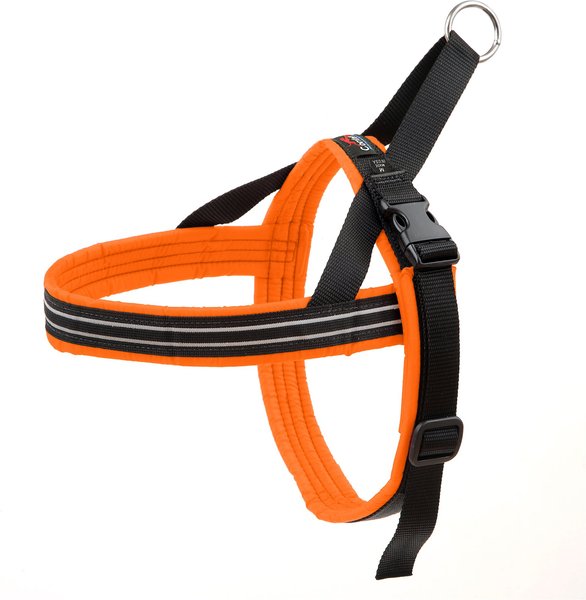 ComfortFlex Fully Padded Non-Chafing Reflective Sport Dog Harness, Hunter Orange, Medium slide 1 of 5