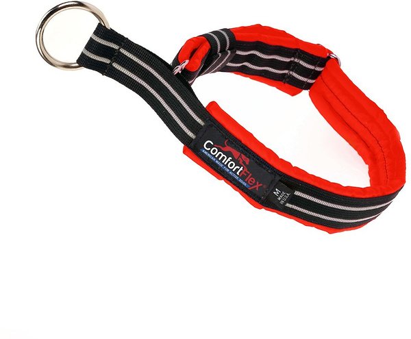 ComfortFlex Fully Padded Reflective Martingale Dog Collar, Red, Medium slide 1 of 4