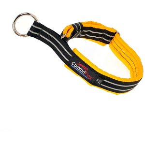ComfortFlex Fully Padded Reflective Martingale Dog Collar, Saffron, Large