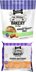 Three Dog Bakery Assortmutt & Puppy Butters Variety Pack Dog Treats, 59.8-oz pack
