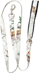 Doggy Tales Realtree Classic Dog Leash, 6-ft long, Snow