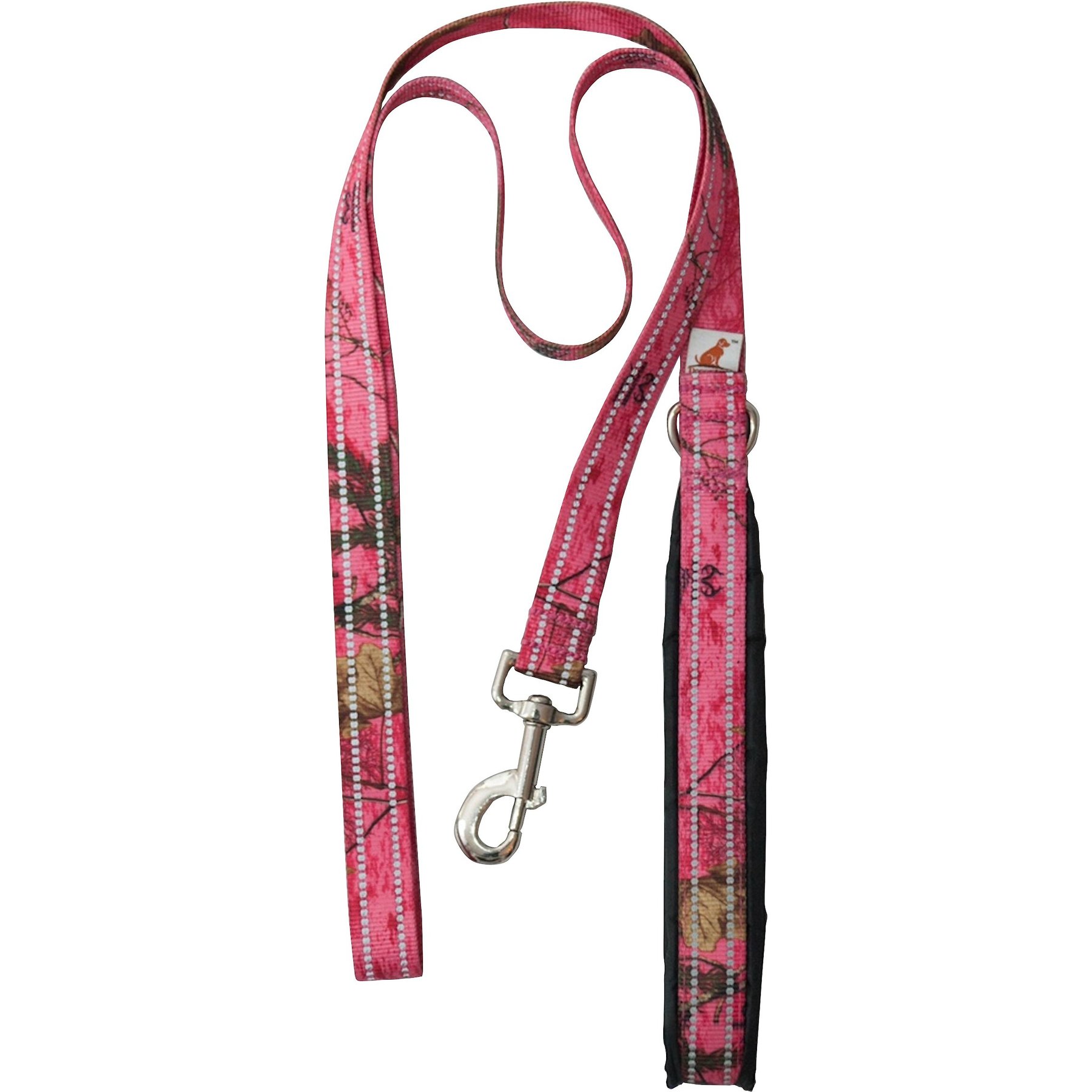 Doggy Tales Doggy Tales Realtree Classic Dog Leash, 6-ft long, Paradise Pink