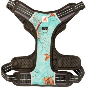 Doggy Tales Realtree 2X Sport Dog Harness, Sea Glass, Large