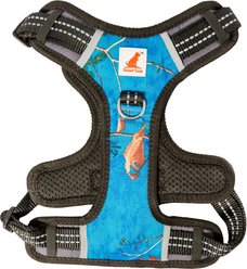Doggy Tales Realtree 2X Sport Dog Harness, Surf Blue, Medium